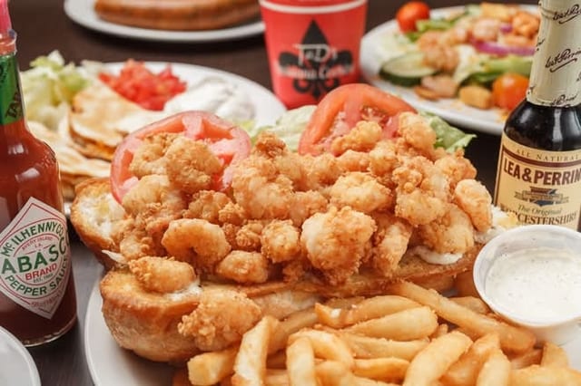 Shrimp Poboy O'Stuffed.