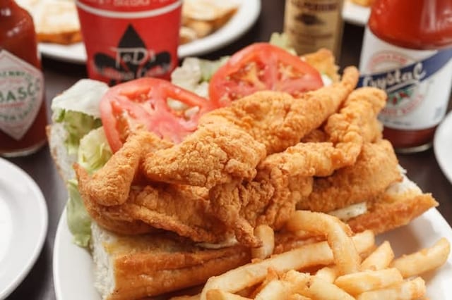 Catfish Poboy O'Stuffed.