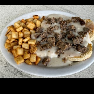 Biscuits and Sausage Gravy